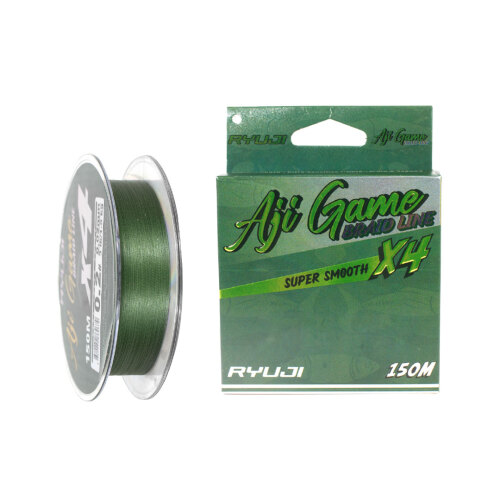 Ryuji Aji Game 4X 150 Mt Dark Green İp Misina