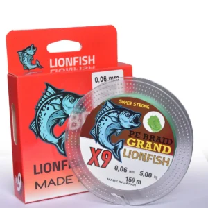 Lion Fish 9 Kat 0.6 MM x150 Metre İpek Misina