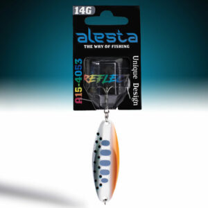 REFLECT 14G BEYAZ/GRİ/TURUNCU NOKTALI